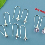 Support Boucle d'oreille pour boule à garnir x 1 Paire