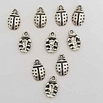 Breloque Coccinelle N°01 x 4