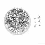 Lot de 200 embouts N°04 (soit 100 paires) poussoir pour boucle d'oreille.