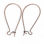 Support Boucle d'oreille Dormeuse 38mm N°20 x 100 Paires