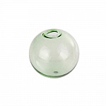 1 Boule en verre ronde de 12mm Vert à remplir