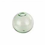 10 Boules en verre ronde de 12mm Vert à remplir