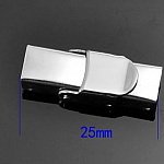 Fermoir clip griffe pour cuir 06 mm de large