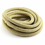 40 cm corde escalade ronde 10 mm Doré