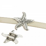 Passant 10 mm en Zamak N°51 Argent