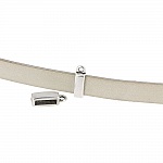 Passant 10 mm en Zamak N°20 Argent