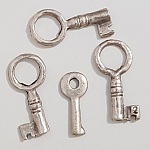Breloque Clef N°35 Argent lot de 4