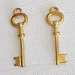 Breloque Clef N°40 Doré
