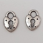 Breloque cadenas serrure N°12 Argent