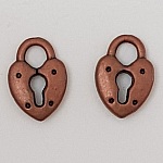 Breloque cadenas serrure N°12 Cuivre
