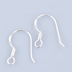 Support Boucle d'oreille Hameçon en Argent 925 N°02 x 1 paire
