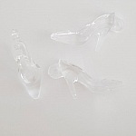 3 Breloques Chaussure N°33 Transparent