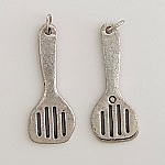 Breloque Spatule Cuisine N°02 Argent