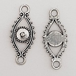 Breloque Fleur Métal N°075 Argent
