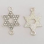 Breloque Fleur Métal N°080 Argent
