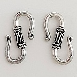 Crochet en Forme de S Argent