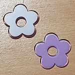 Fleur Synthétique 27 mm Mauve