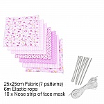 Ensemble de matériel de masque Rose