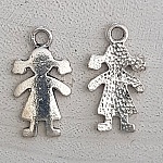 Breloque Enfant N°56 Fille Argent