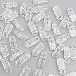 Clips Transparent masque 3.3cm x 1.3cm x 10 pièces