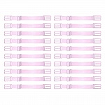 Attache elastique 20 Extensions de masque réglable crochet d'oreille Blanc