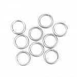 2 Anneaux de jonction ouvert 11 mm Inoxydable