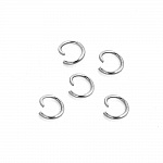 10 Anneaux de jonction ouvert 08 mm Inoxydable