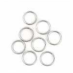 10 Anneaux de jonction ouvert 13 mm Inoxydable