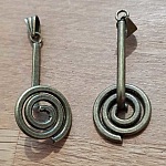 Bélière spirale PM Bronze
