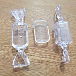 Bonbon plastique à garnir