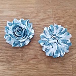 Fleur Tissus effilochée Fantaisie N°69