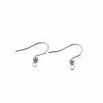Support Boucle d'oreille Hameçon Acier Inoxydable N°01-02 X 5 Paires