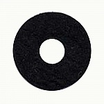 Donut Feutrine 40 mm Noir x1