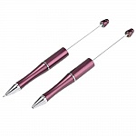 Stylo à décorer pour perles Bordeaux Foncé à customiser x 1 pièce