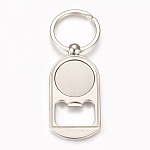 Porte clé décapsuleur 25 mm argent N°03