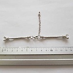 Bracelet Chaîne pour Cadran de Montre Style Européen avec Fermoir Mousqueton 6 X 7.5 Cm
