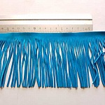 Frange En Suédine de 10 cm De Large Turquoise
