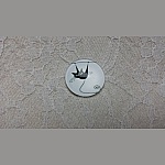 cabochon rond en verre 25mm chat 011 