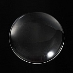 Cabochon Rond 50 mm en verre transparent