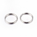 Anneau porte clés forme rond 25 mm N°02