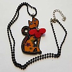 Collier chat N°01