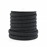 Corde polyester Regaliz 8 x 10 mm Noir