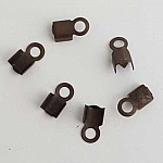 2 Embouts à coller Serres Cordons 4 x 4 mm N°03