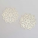 Estampe N°32 Rond 27 mm Argent