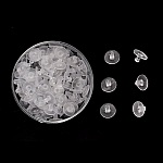 Lot de 100 embouts N°07 (soit 50 paires) pour boucle d'oreille.