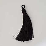 Pompon 90 mm N°02 Noir