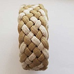 1.10 mètre cuir tressé n°21 30 mm