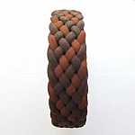 2.20 mètre cuir tressé n°23 30 mm