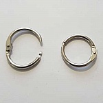 Anneau de reliure rond argent 24 mm