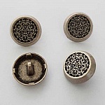 Bouton Argent N°11 de 20 mm Rond